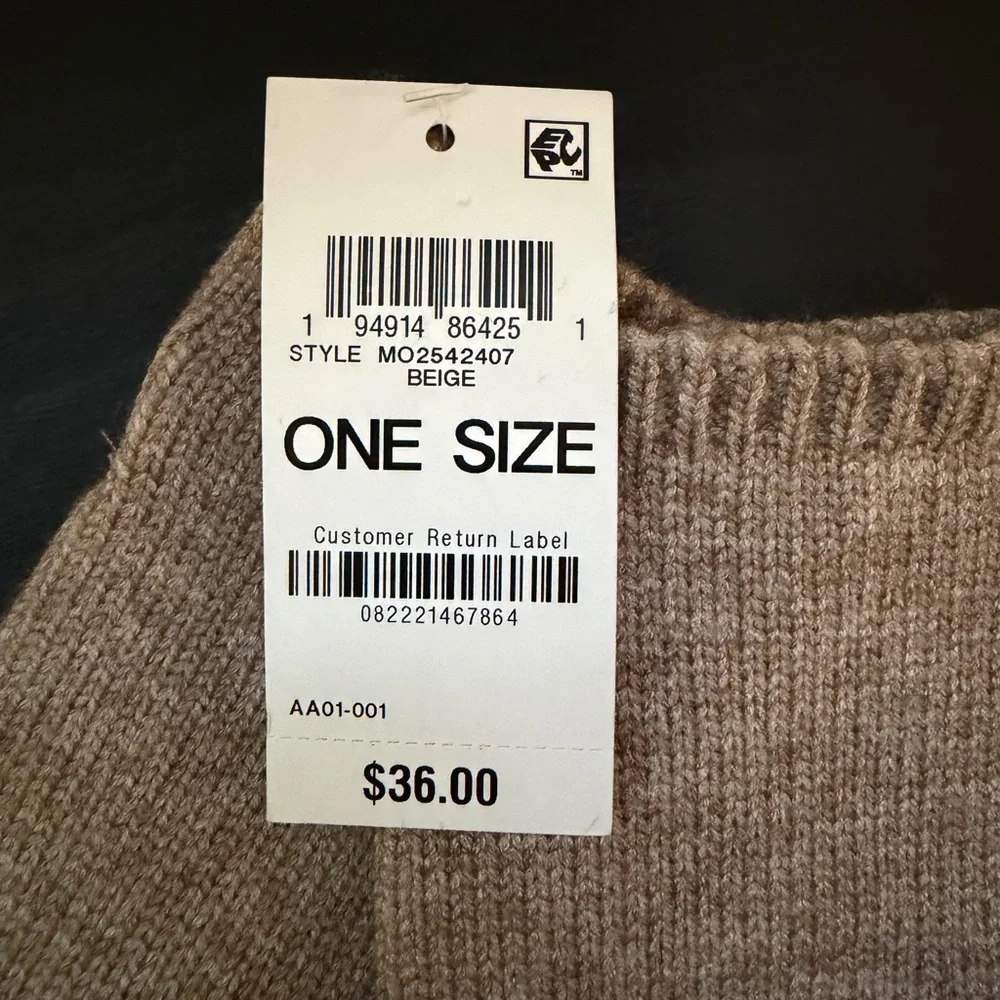 🔥SALE🔥NWT ON:34TH Women's Tan Mittens